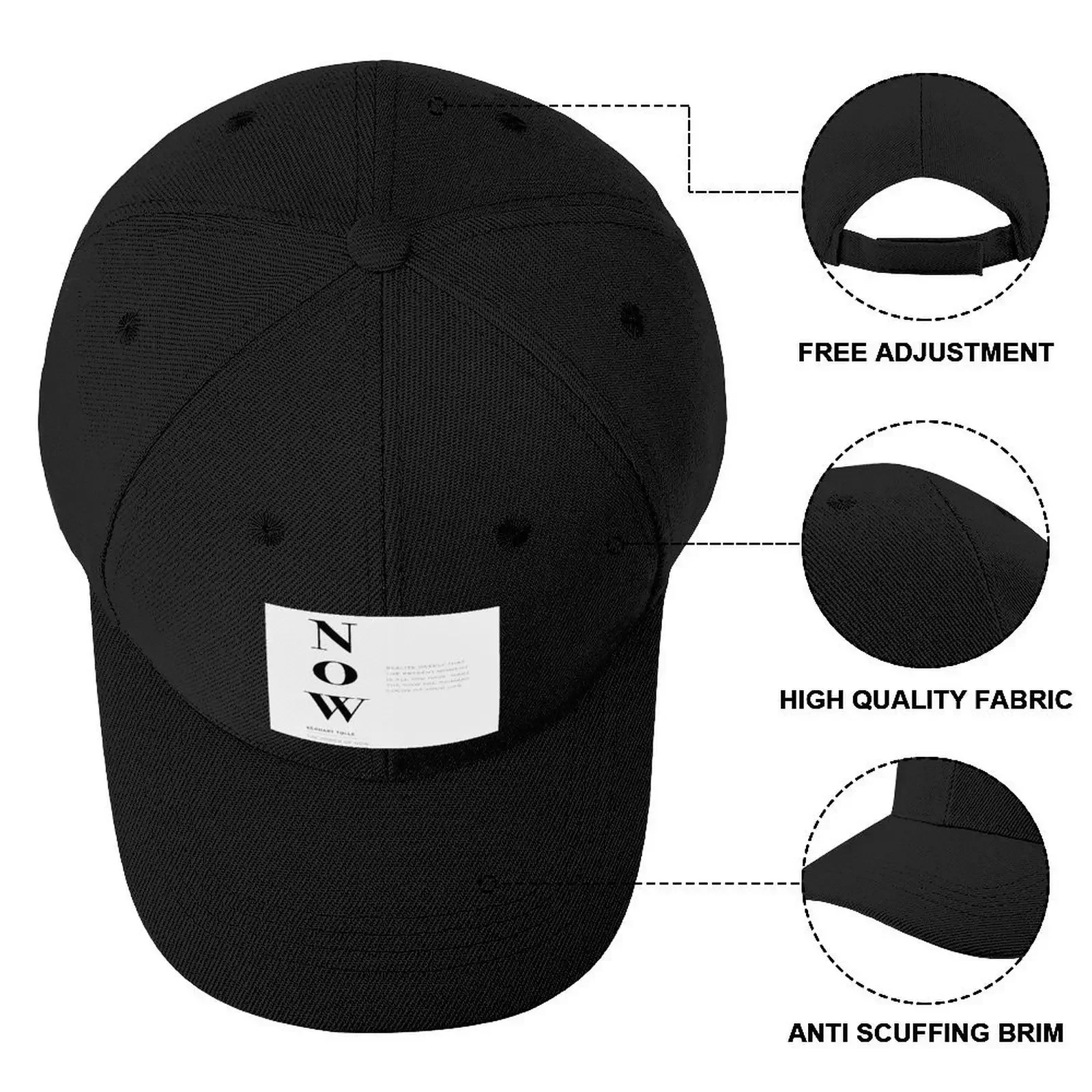 Сейчас Сила сейчас от Eckhart Tolle Book цитата Бейсболка Пляжная сумка Рыболовная шляпа