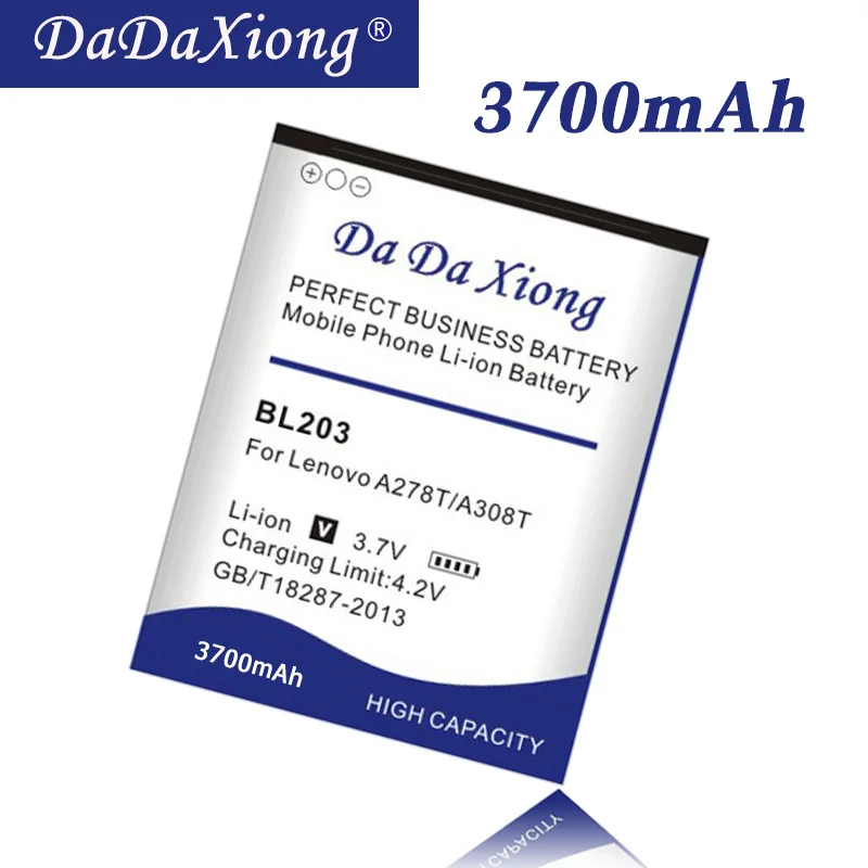 Аккумулятор BL203 BL214 BL236 4400 мАч для Lenovo A300T A208T A218T A269 A305E A269I A316 A278T A365E A308T A369 A66 A318T A385E