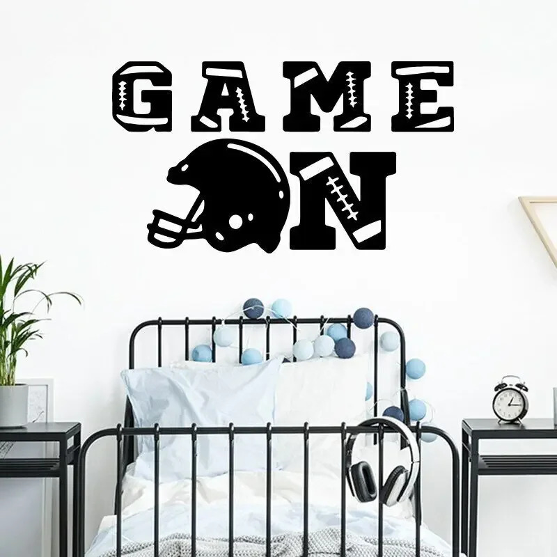Большая игра на Америке футбольная наклейка стену комната для мальчика детская