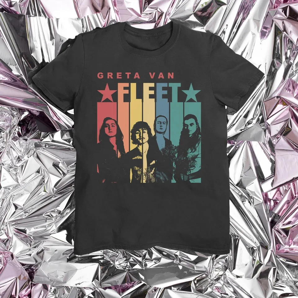 Винтажная футболка из латуни с изображением травы альперта Тихуаны