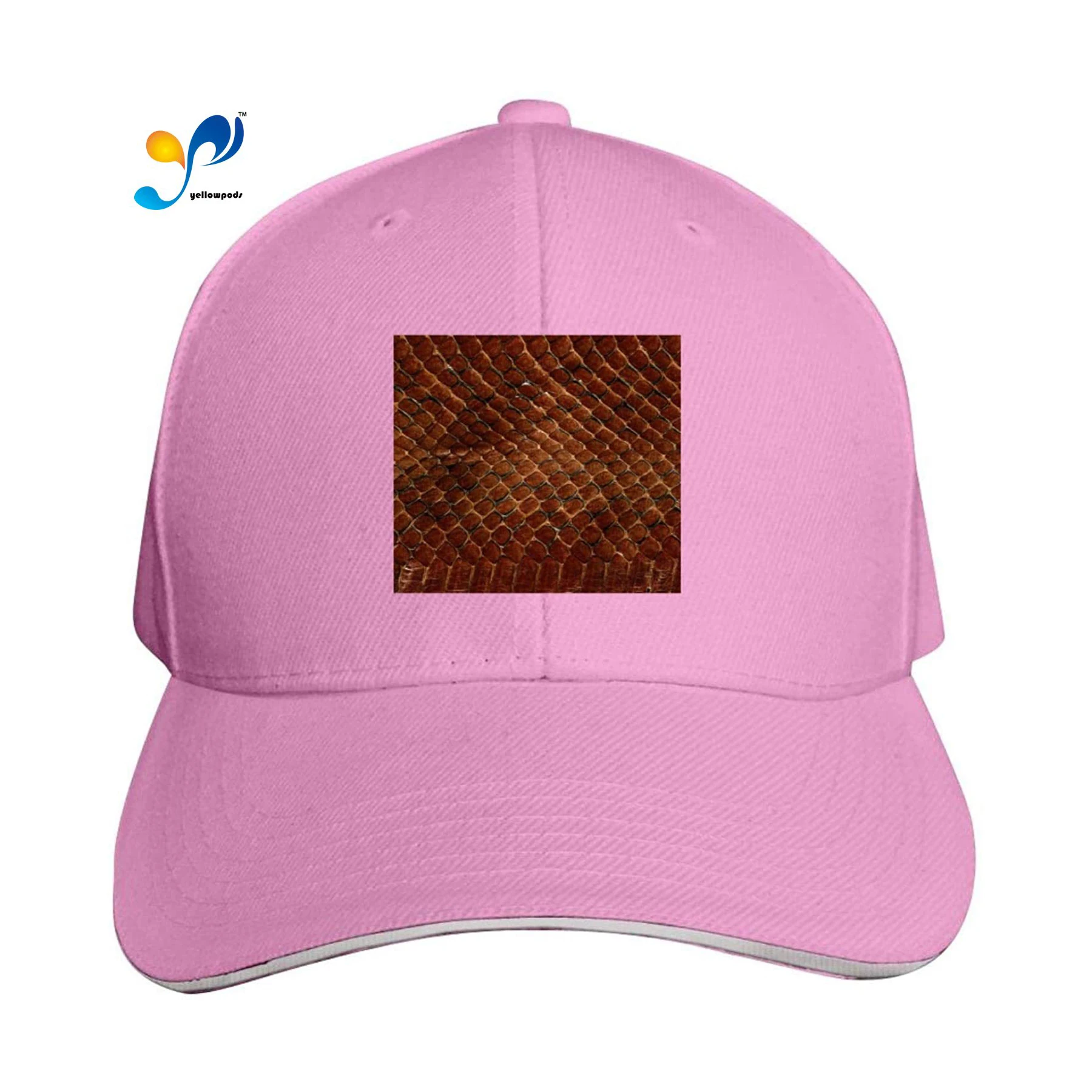 

Funny Plain Hat Red Snake Scales Classic Arc Dome Sandwich Hip Hop Cap Moto Gp Baseball Cap