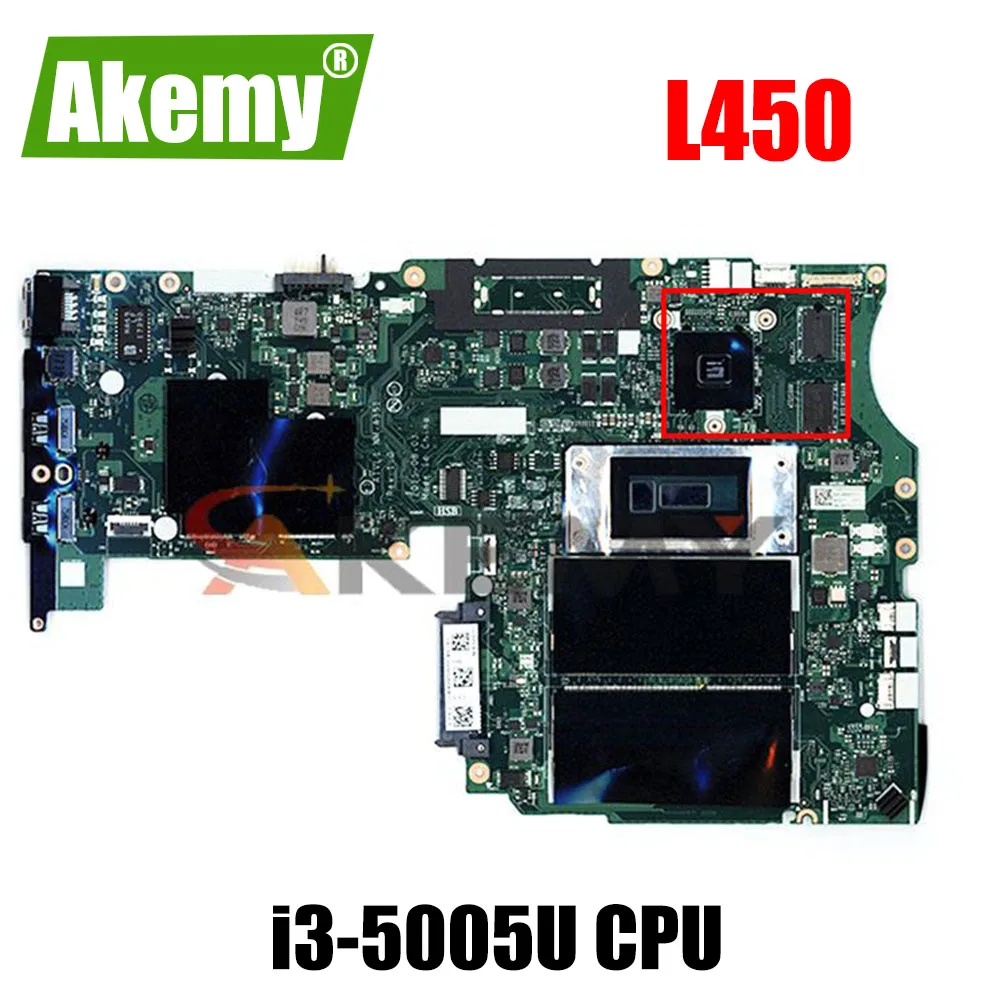 

Для AIVL1 NM-A351 для ThinkPad L450 материнская плата со стандартным центральным процессором оригинальная интегрированная материнская плата 100% полнос...