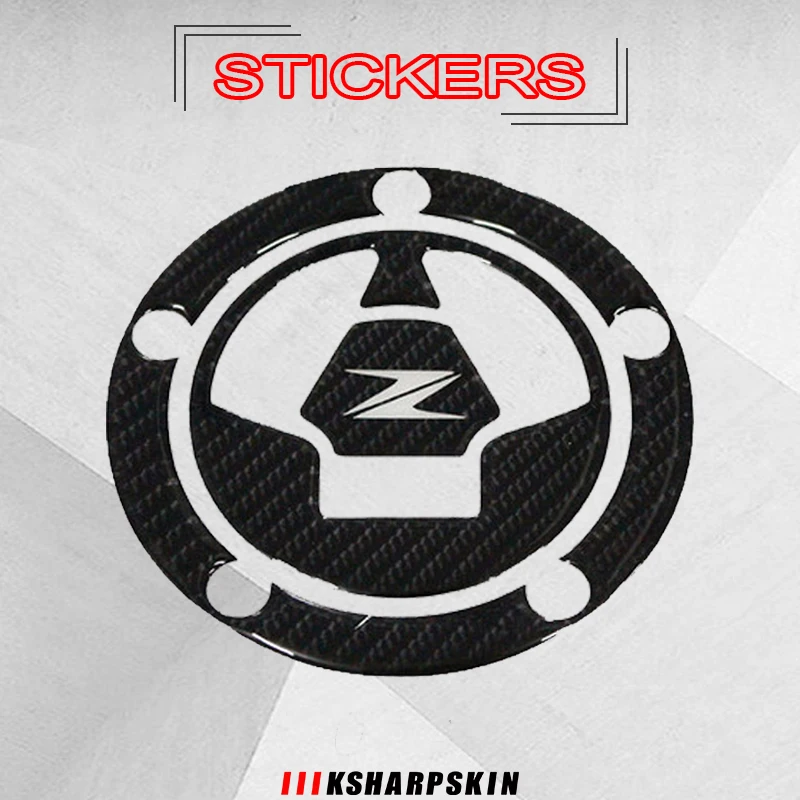 

Motorcycle accessories 3D carbon fiber fuel tank cover waterproof decorative protective stickers suitable for KAWASAKI Z1000 Z8