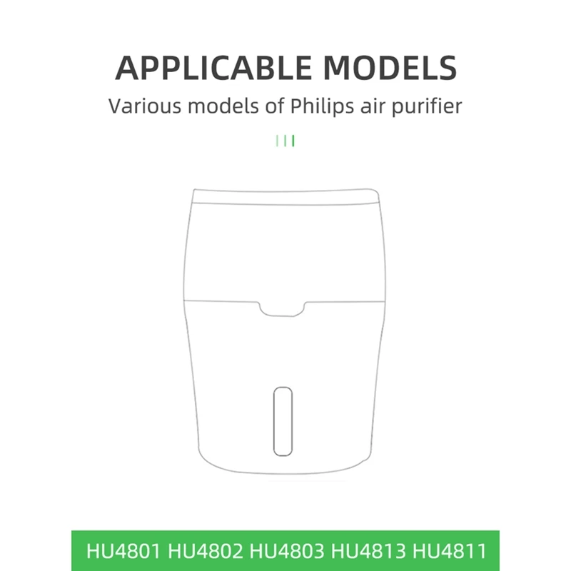 Сменный фильтр увлажнителя для HU4801/4802/4803/4811/4813 фильтрующие элементы детали