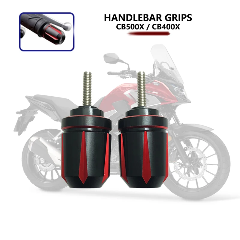 

CB500X Handlebar Grips Handle Bar End Cap Plug For HONDA CB500X CB400X CB 500X CB500 X Motorcycle accessories