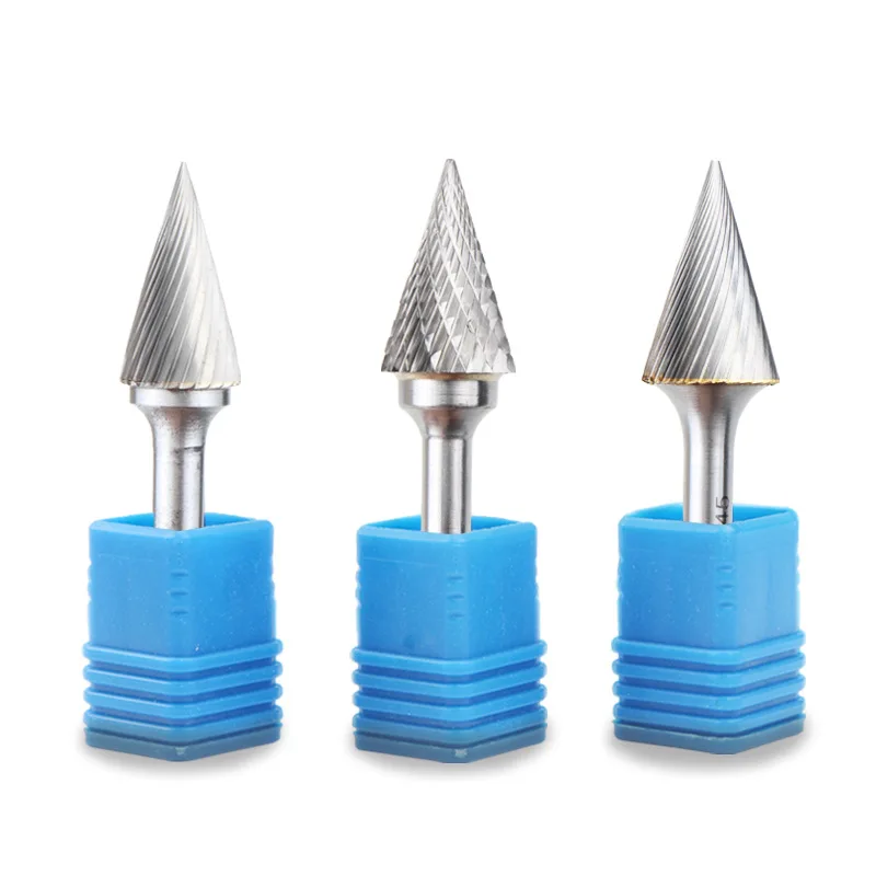 M Стиль 14 градусов заостренный конус форма карбида вольфрама напильник с 6 мм