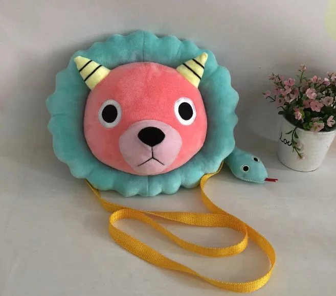 

Anime Toy Lion Plush Messenger Bag Cute Shoulder Bag Small Key bag Wallet Coin Purse For Kids Girl Gift High Fashion Backpack