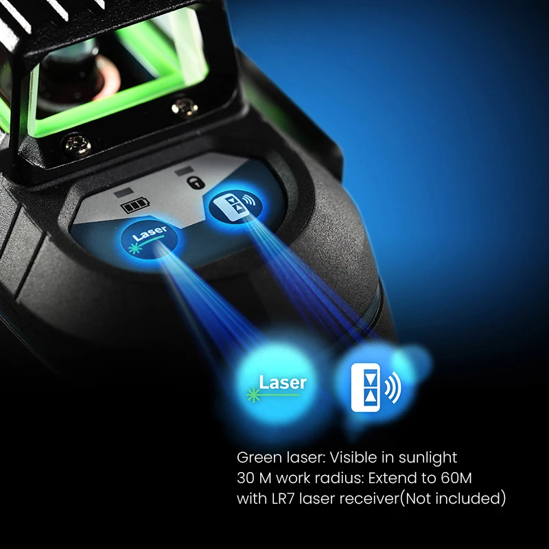 Уровень лазерный Bosch 12 линий водонепроницаемый пыленепроницаемый