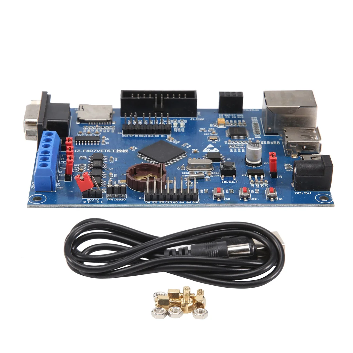 

1Set Industrial Control Development Board STM32F407VET6 Learning 485 Dual CAN Ethernet Internet of Things STM32