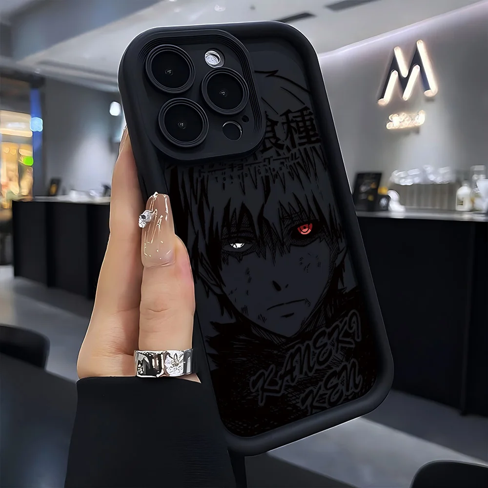 Новый стильный чехол для телефона с аниме-принтом «Токийский гуль» для Xiaomi Redmi 15, 14C, 13, 13C, 12, 12C, K50, K40, 10C, 10, 9T, 9C, 9A (4G5G), мягкий чехол из ТПУ (art.: 3920d4e55ca96) - 3920d4e55ca96