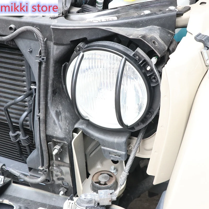 

2Pcs ABS Car Accessories Lamp Hoods for Jeep Wrangler JK 2007-2017 Wheel Eyebrow Turn Signal Light Protector Cover