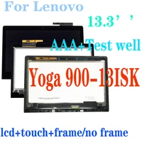 13 3 lcd replacement for lenovo yoga 900 13isk lcd display touch screen digitizer assembly for lenovo yoga 900 ltn133yl05 lcd