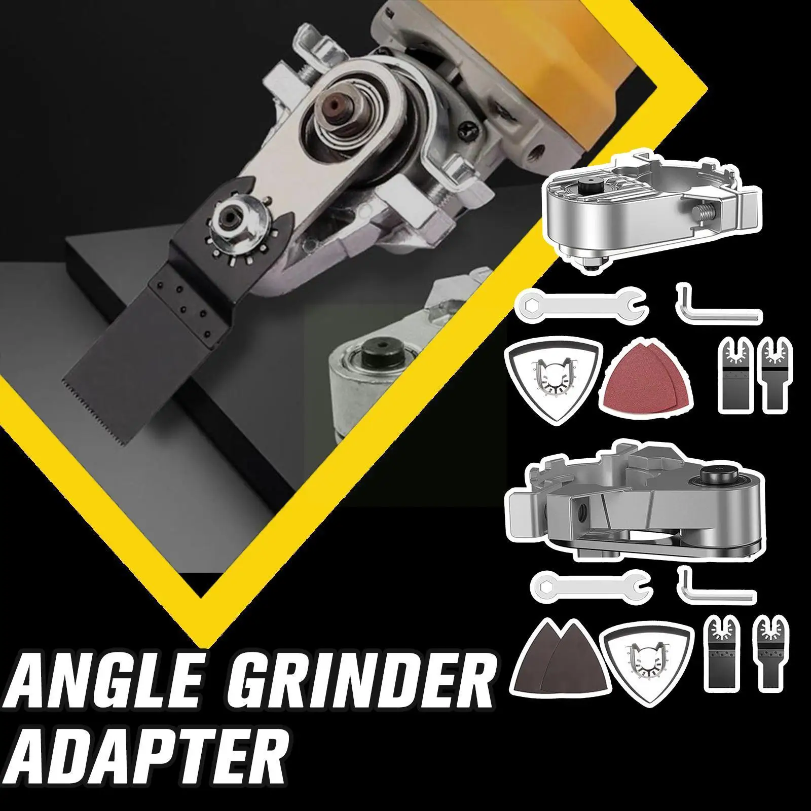 

Angle Grinder Conversion Universal Head Adapter M10 M14 Thread for 100 115 125 Type Angle Grinder Polisher Polishing Oscill N3A8