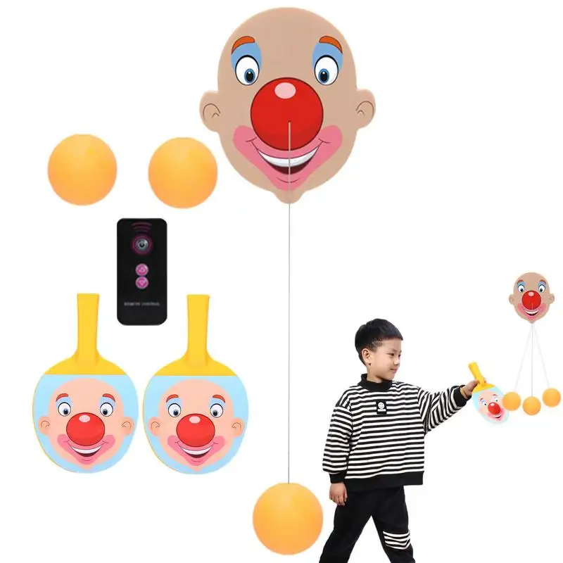 

Table Tennis Exerciser Suspension Sensory Toy Ball Exerciser Door Frame Interaction Toy Practice Devices Hand-Eye Coordination