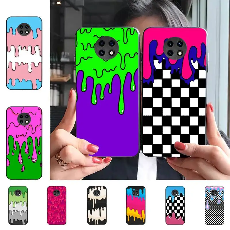 

Liquid in color Phone Case for Samsung S20 lite S21 S10 S9 plus for Redmi Note8 9pro for Huawei Y6 cover