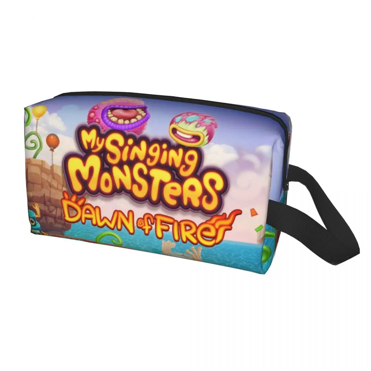 

Женская косметичка My Sing Monsters, дорожный органайзер для косметики, милые косметички