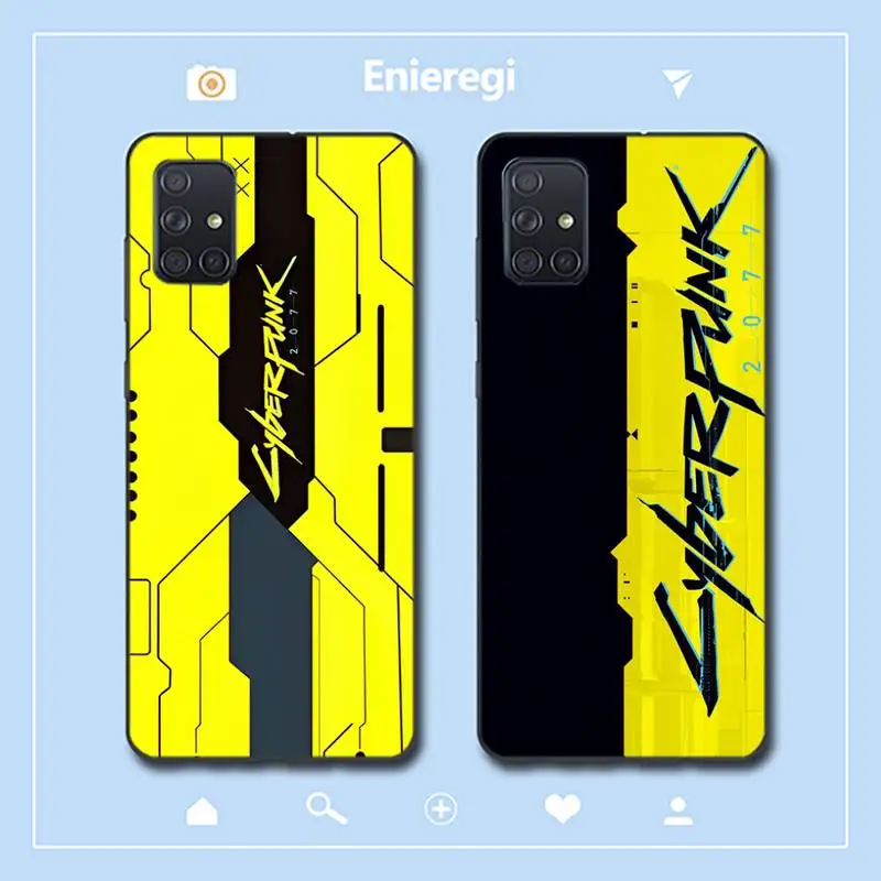 

Hot Game C-Cyberpunkes Phone Case for Samsung A51 01 50 71 21S 70 31 40 30 10 20 S E 11 91 A7 A8 2018