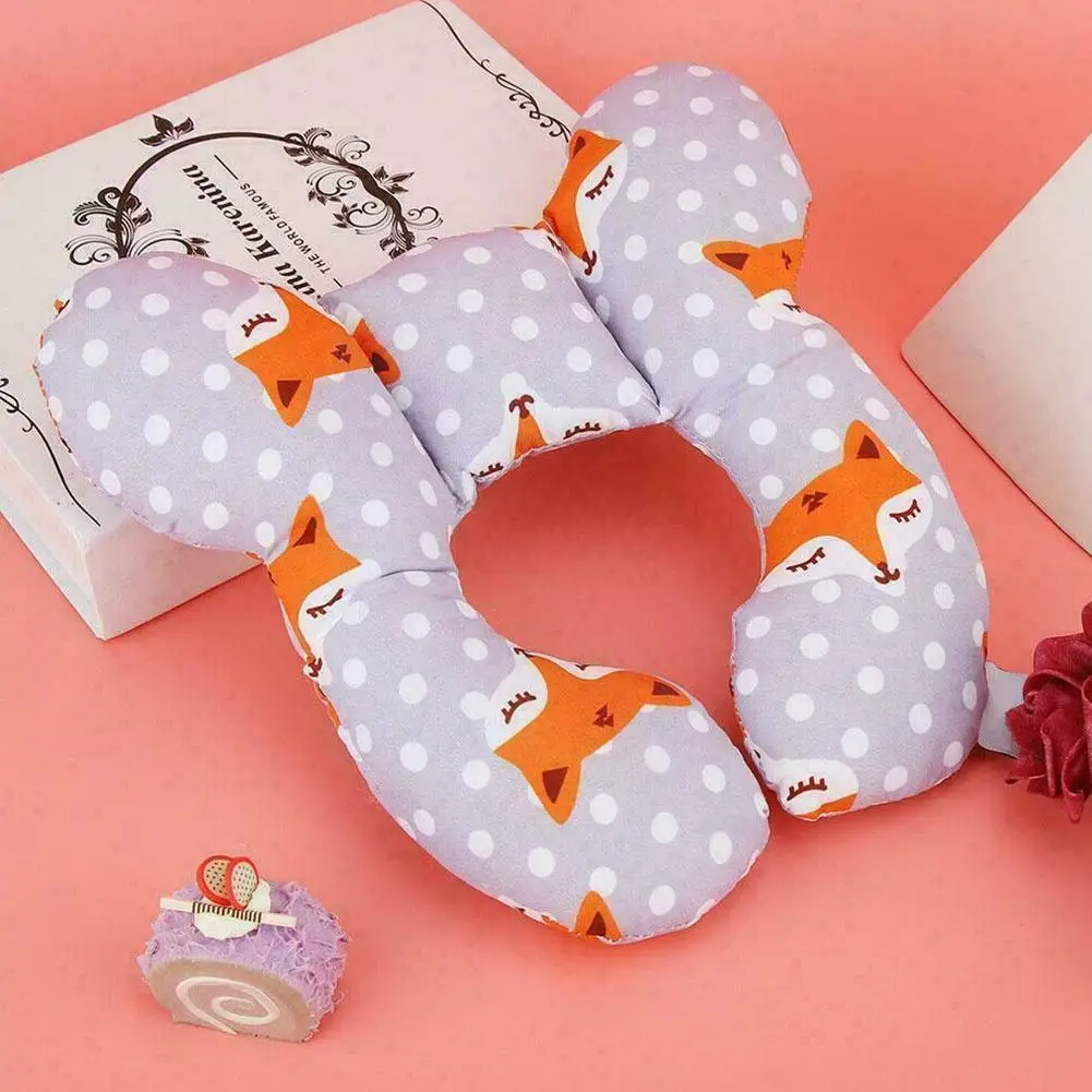 

Baby Body Support Neck Cushion U-Shaped Baby Fixed Safety Pillows Car Headrest Pram Supply Pillow Stroller Baby Travel Pill Y9S9