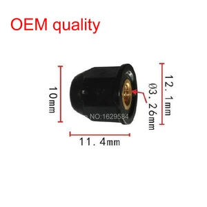 10/100x OEM Moulding Nut With Brass Insert for Honda 75307-SN7-000 75307SN7000 M4-0.7 Flange O.D.