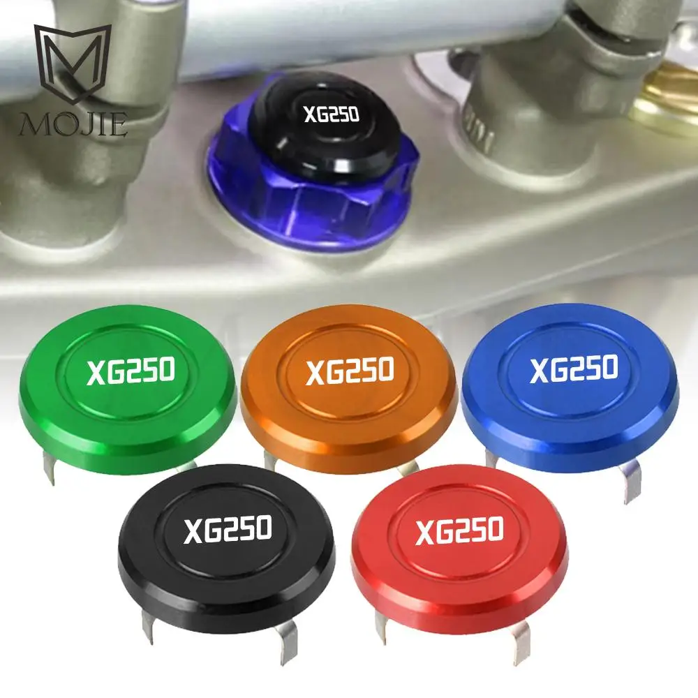 

Декоративная закручивающаяся Крышка для YAMAHA XG250TRICKER 2004-2010, закручивающаяся крышка стержня мотоцикла с ЧПУ, закручивающаяся крышка стержня р...