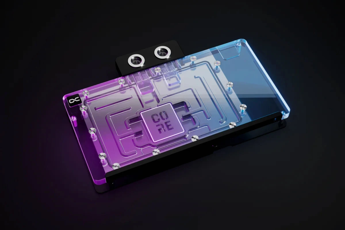 Фото Водяной блок Alphacool Core для Zotac Gaming GeForce RTX 5070 Ti/5080 AMP Extreme Infinity Card Cooler с задней панелью №4