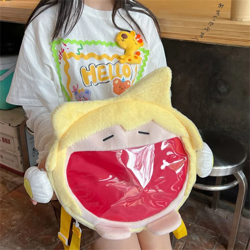 Hatsune Miku Itabag Kagamine Len Аниме Фигурка Kaito для детей Рюкзак Большие сумки девочек и