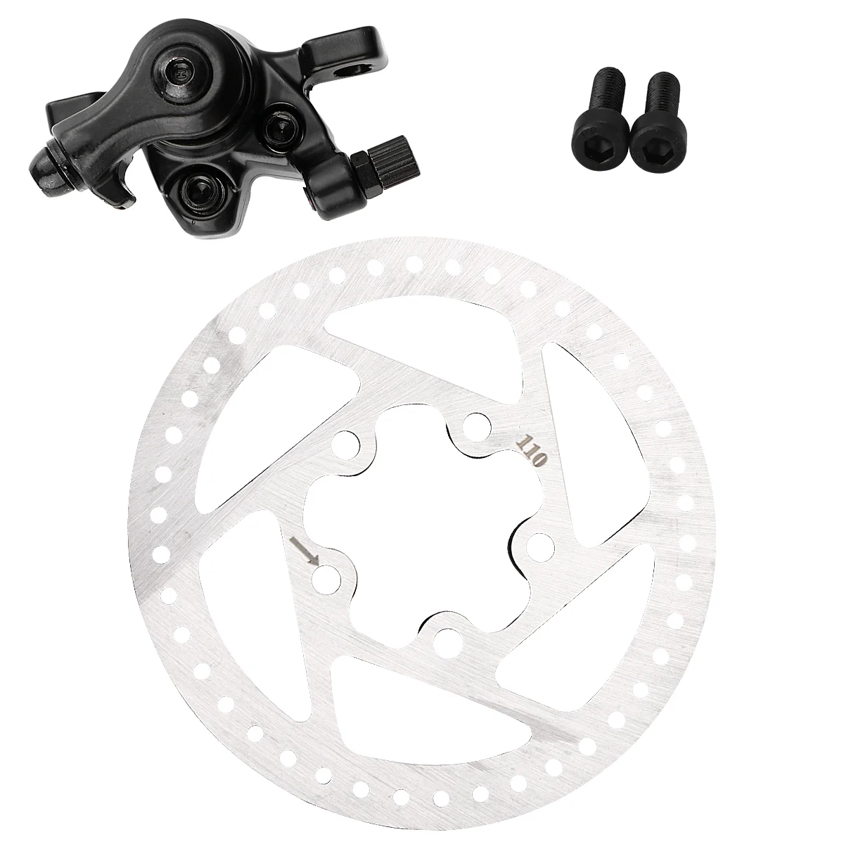 

Bike Accessories Scooter Caliper Brakes Disc Brake Kit Scooter Brake Disc Electric Rear Disc Brake Scooter