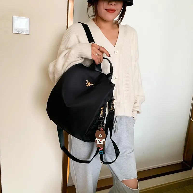 

NEW Fashion Anti Theft Women Backpack Durable Fabric Oxford School Bag Pretty Style Girls School Backpack Female Travel Backpack
