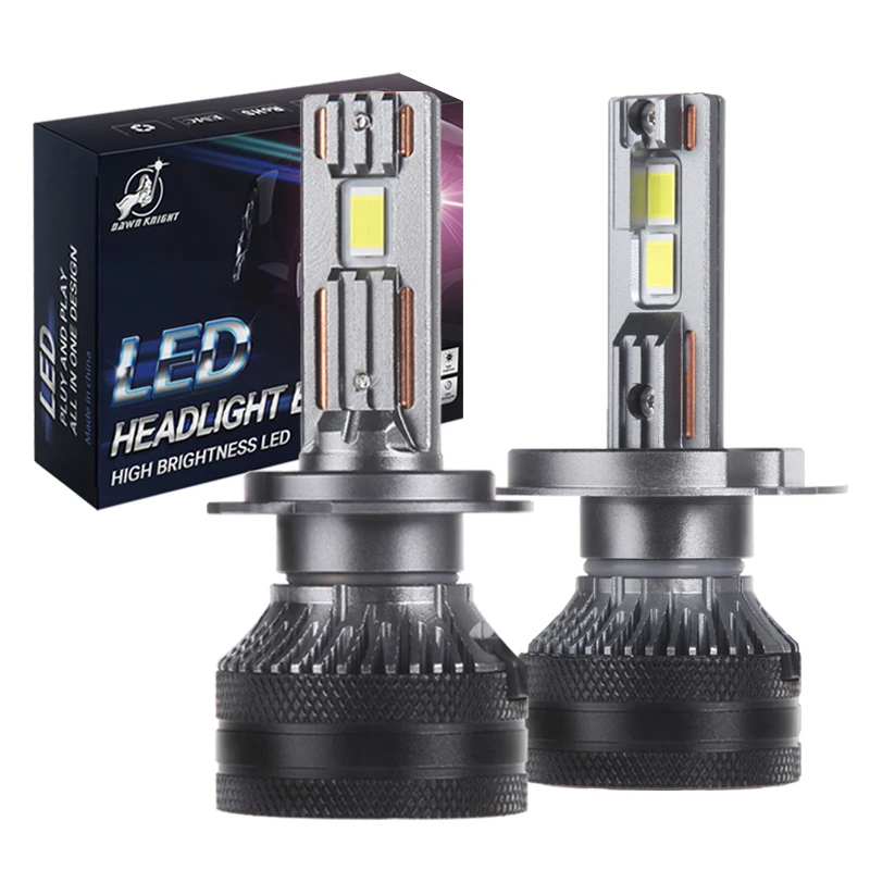 DAWNKNIGHT K7C K6C K5C H7 H11 Светодиодный лампа для фар H1 H4 9005 HB3 9006 HB4 4300k 6000k светодиодный Лампа 12 В DAWNKNIGHT K7C K6C K5C H7 H11 Светодиодный лампа для фар H1 H4 9005 HB3 9006 HB4 4300k 6000k светодиодный Лампа 12 В