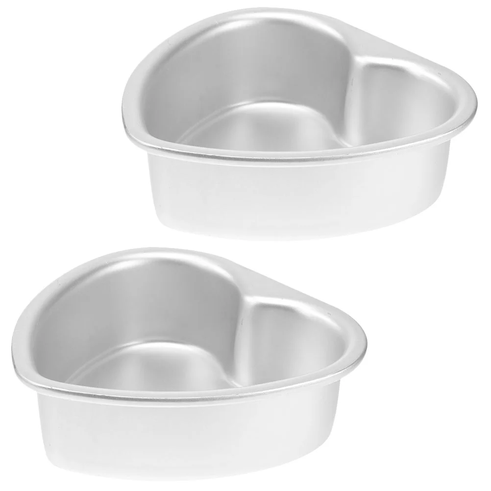 2 шт. формы для выпечки в форме сердца форма мини-сковорода бройлер из