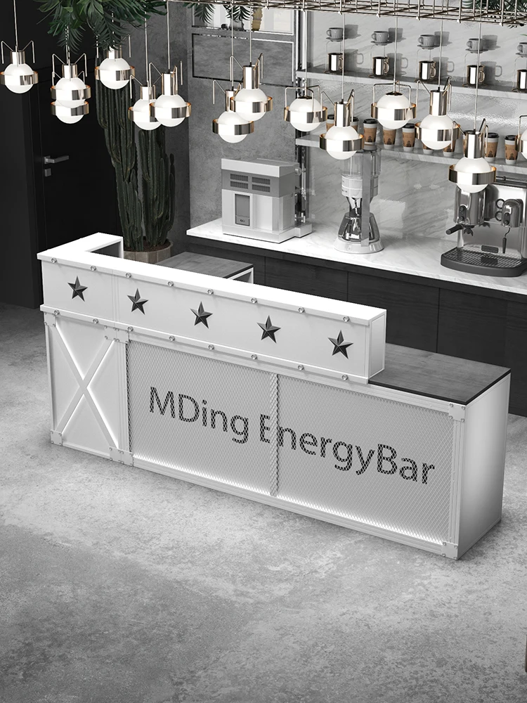 Стол кофейня стойка регистрации Интернет-кафе é кафе молочный чай промышленный