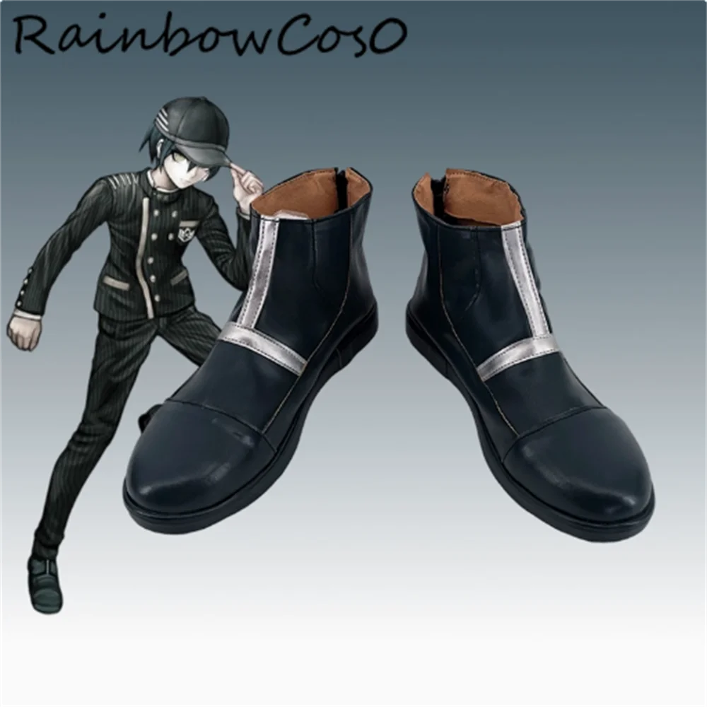 Фото Saihara Shuichi Danganronpa V3: Killing Harmony Обувь для косплея Сапоги Игра Аниме Вечеринка Хэллоуин RainbowCos0 W4833 №1