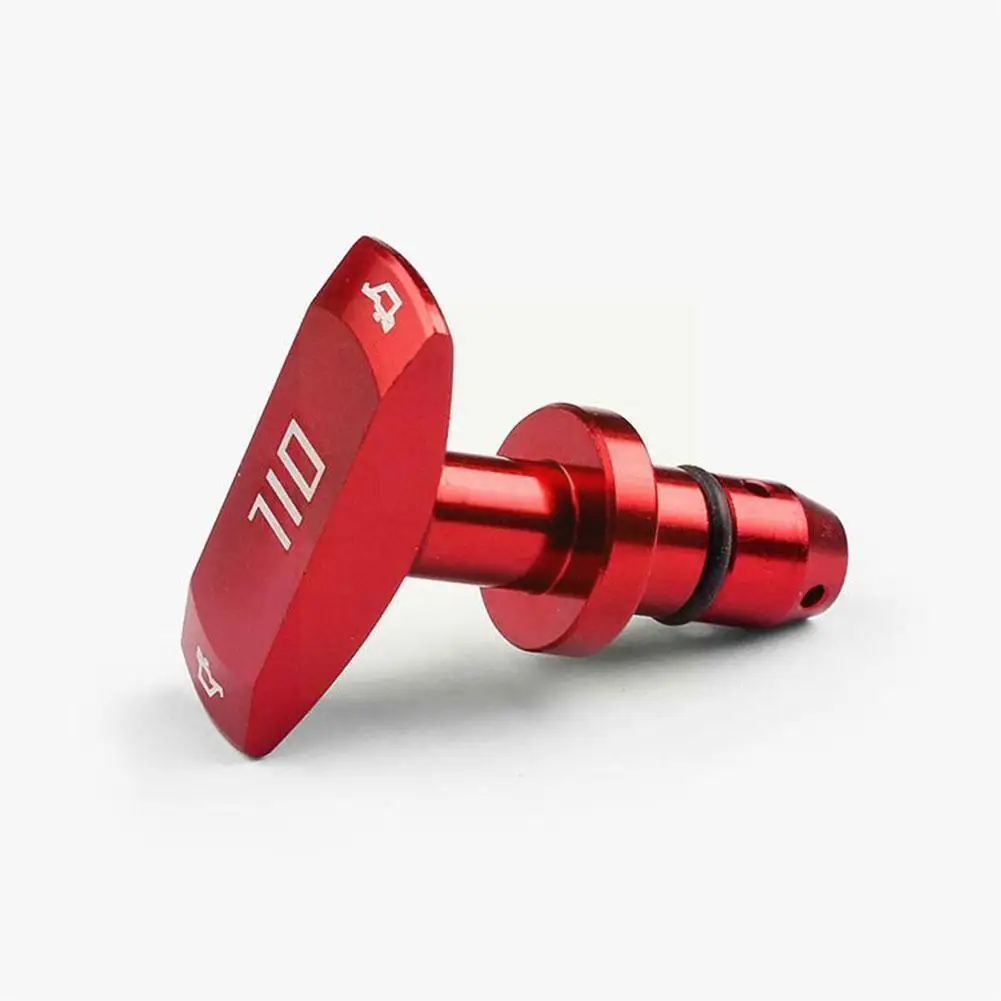 

Car Universal Oil Dipstick Pull Handle Engine Oil Pullhandle Aluminum Modification Replacement Billet Automobile Decoration K7y2