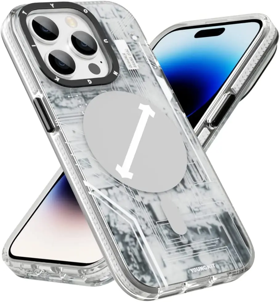 YOUNGKIT for iPhone 14 Pro Max Case Thin Compatible with MagSafe Military Grade Protection Magnetic For iphone 14 pro Case