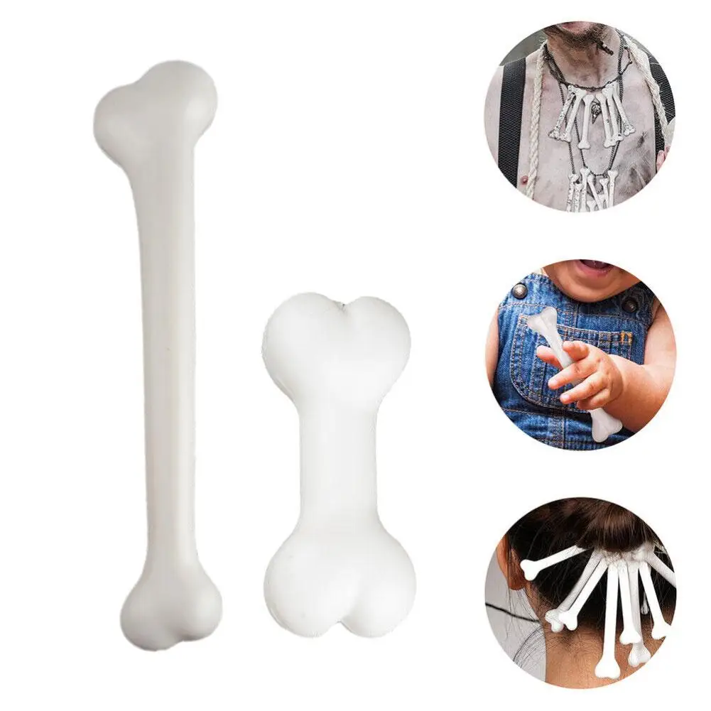 

Halloween Props Simulative Human Skeleton Dog Toy Bone Halloween Model Bone Parties Plastic Toys Prank Accessory Children Q5T3