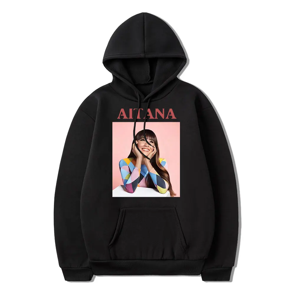 

Aitana Ocana Singer Send Sister Retro Harajuku Print Winter Trend Long Sleeve Thick Loose Casual Sports Woman Simple Hoodie