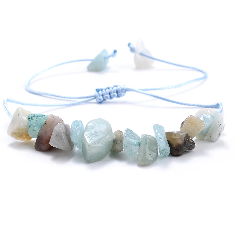 Браслет-стрейч с бирюзовым кристаллом тигровый глаз |