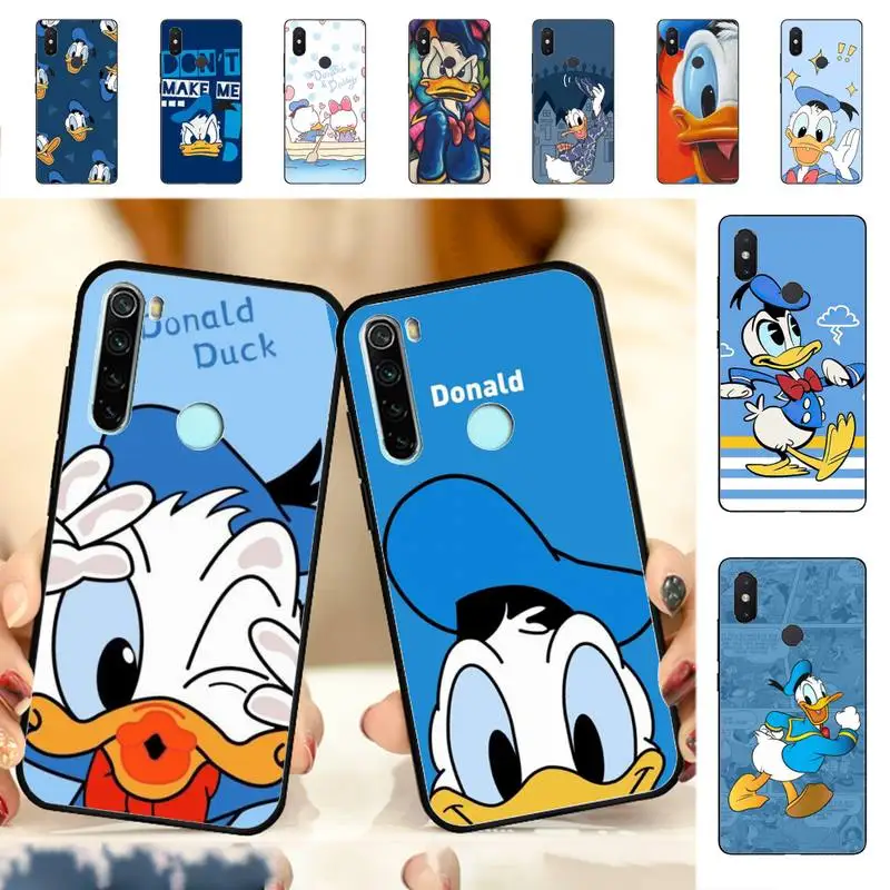 

Disney Donald Duck Phone Case for Redmi Note 8 7 9 4 6 pro max T X 5A 3 10 lite pro