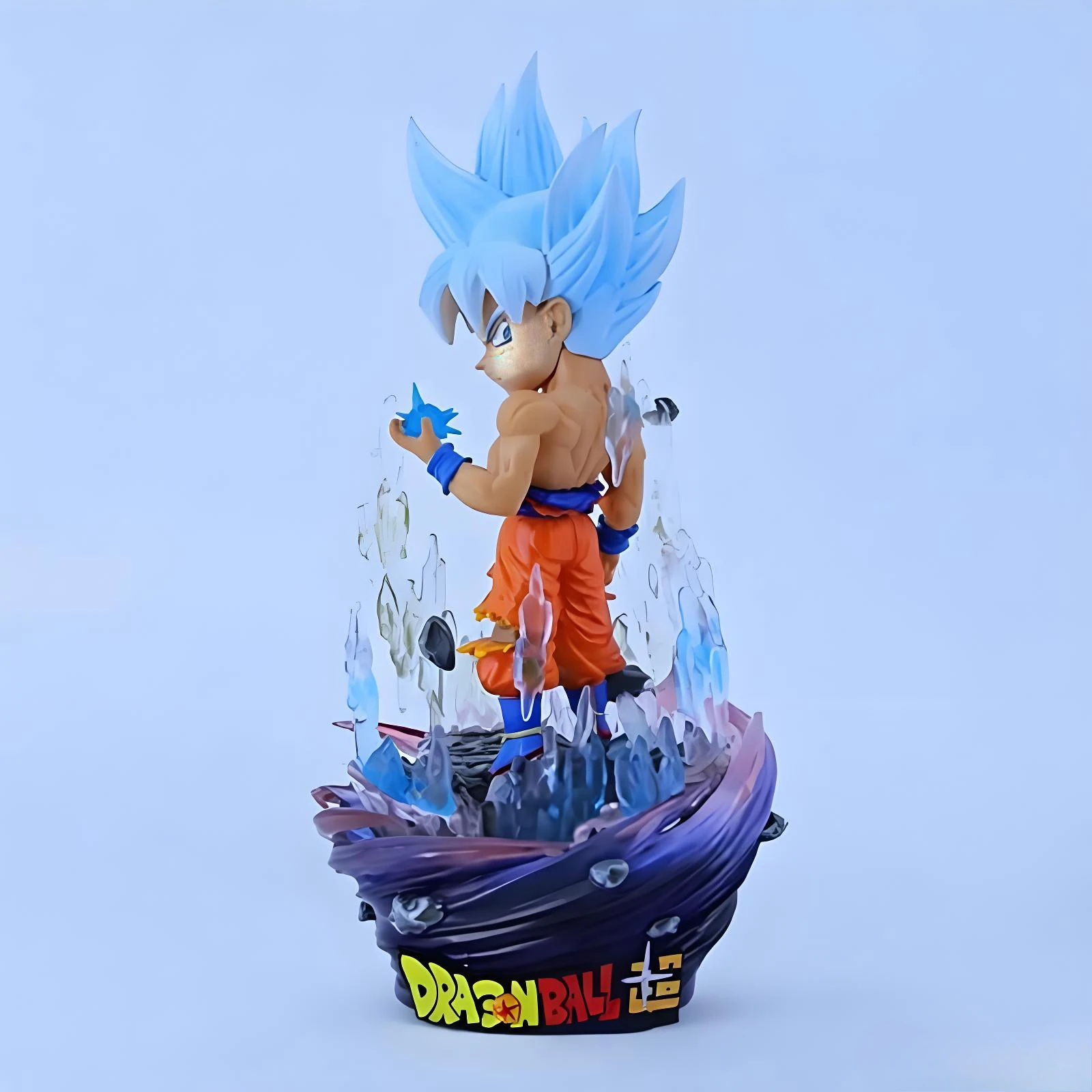 Фото Dragon Ball Son Goku Ultra Instinct Migatte No Gokui Периферийная модель Статуя Настольные украшения Рождественские подарки Игрушки №2