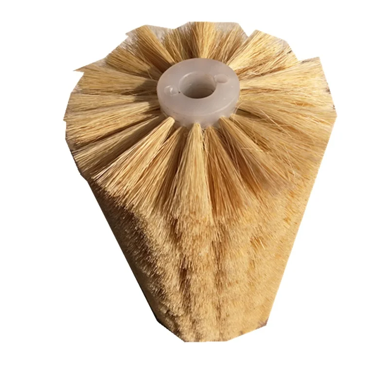 

Sisal roller brush for cleaning and polishing machine