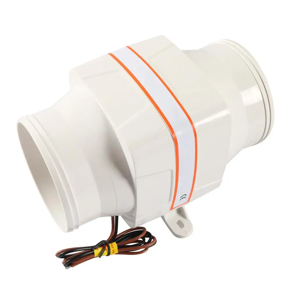 

Yacht Rv 4 Inch 24v 6 Blades Marine Bilge Air Blower Fan Ventilation For Bilge Engine Room Kitchen Toilet Motor Cars Buses