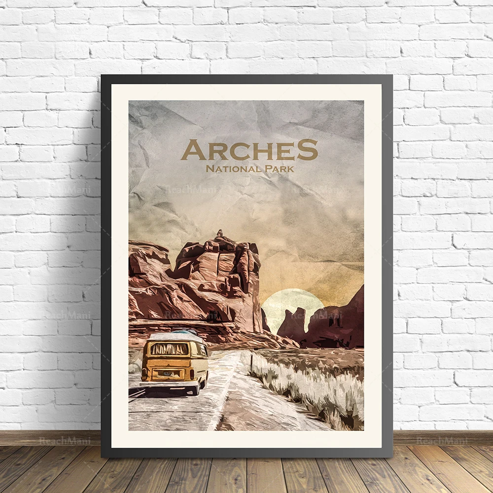 Печать на холсте Национальный парк Акадия ReachMani