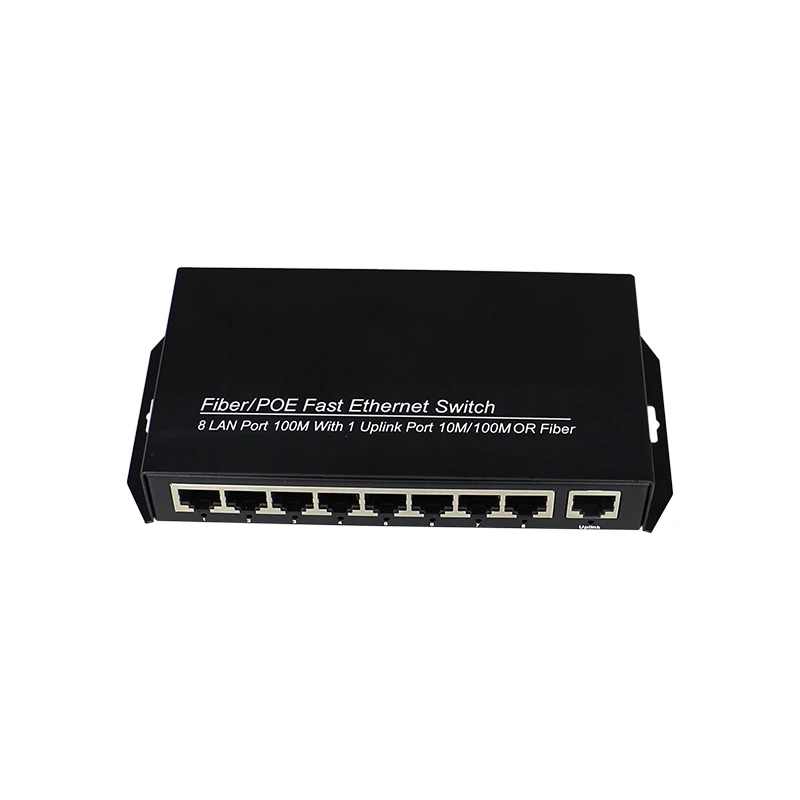 

IEEE802.3af/at 8port poe switch wholesales shenzhen factory