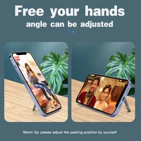 mobile phone holder portable car phone holder magnetic stand for smartphone universal desktop for iphone 10 honor 50 xiaomi 12