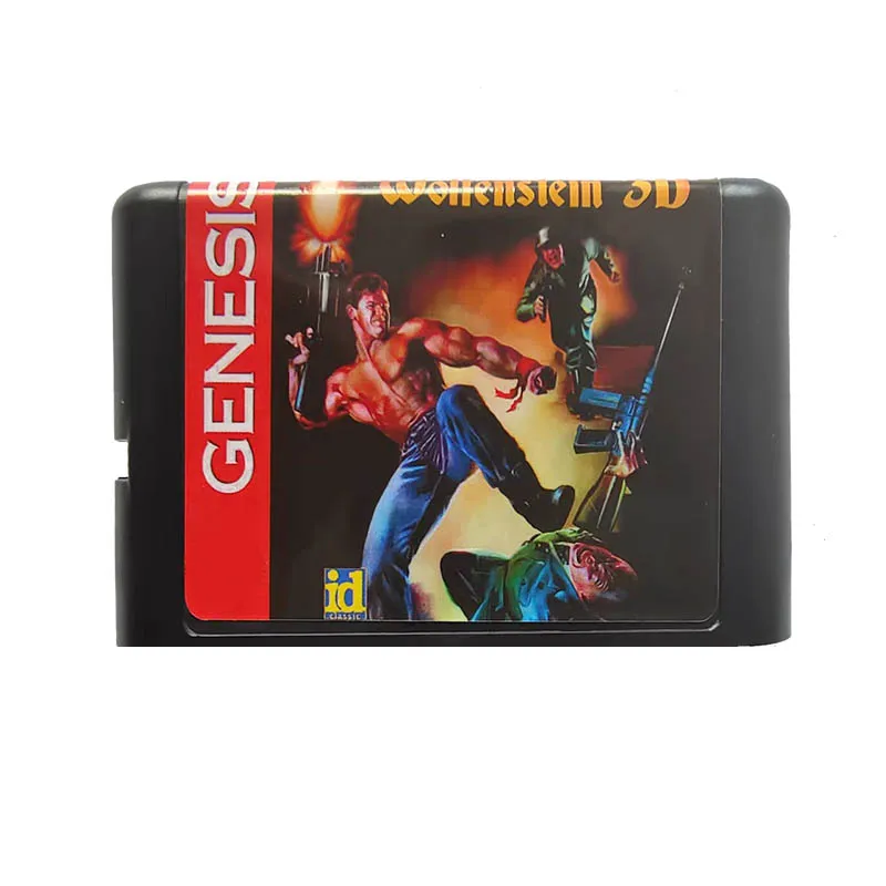 Лидер продаж видеоигра Wolfenstein 3d 16 бит MD карта памяти для Sega Mega Drive 2 SEGA Genesis Megadrive -