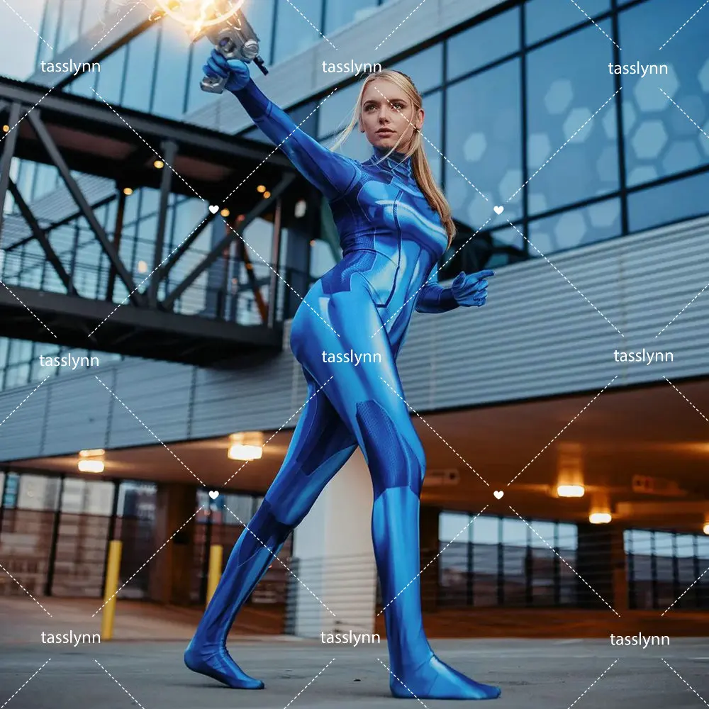 

Hot Games METROID Costumes Samus Aran Cosplay Bodysuit Spandex Anime Clothes Sexy Zentai Halloween Costumes for Women