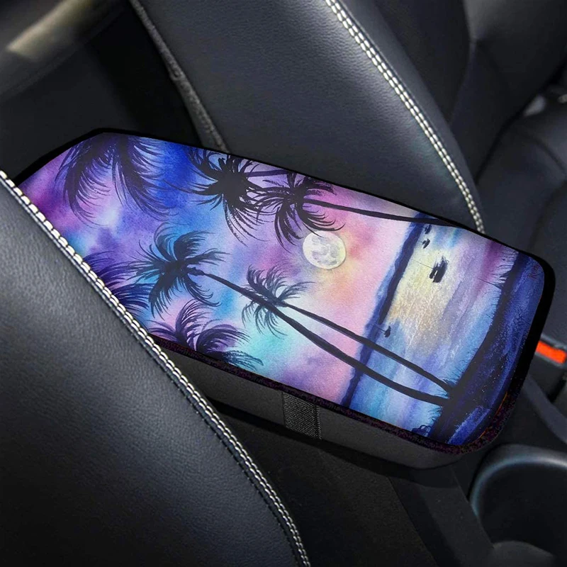 Универсальный автомобильный подлокотник Summer Lsland, 1 шт., резиновый защитный материал для любой погоды, подлокотник для приборной панели, подлокотник для сиденья