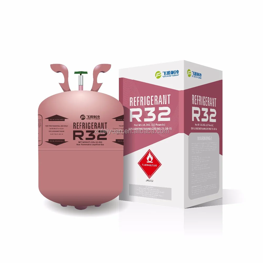 

R32 net weight 10kg refrigerant industrial agent R410 R404 R507 R448 rapid cooling purity 99,9%