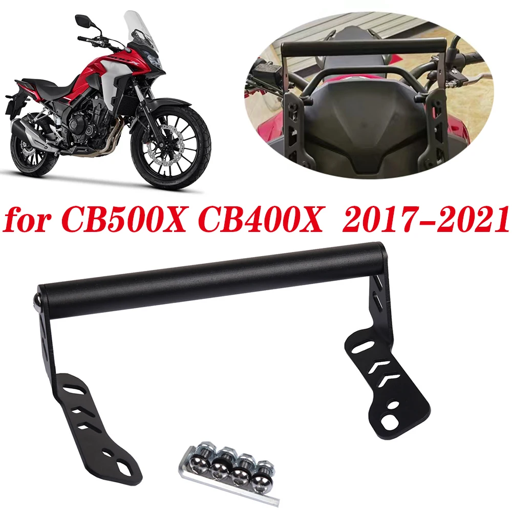 For Honda CB400X CB500X 2017 - 2021 CB 400 X Motorcycle Accessories Stand Holder Phone Mobile Phone GPS Navigation Plate Bracket