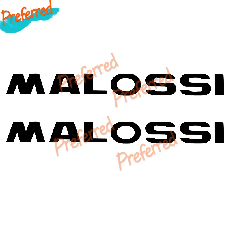 Фото 2 наклейки Malossi для тюнинга скутеров Px Sx Li Gp Pk Tv, настраиваемые по размеру, без фона №2